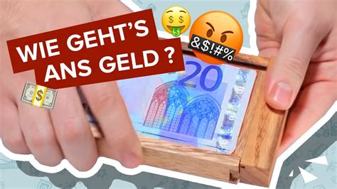 Magische Holz Box Geldgeschenk Youtube