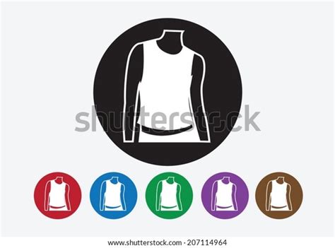 Apparel Shirt Tshirt Icon Clothing Icons Stock Vector Royalty Free