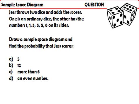 Sample Space Diagrams | Teaching Resources