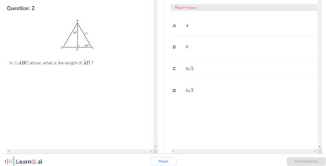 Practice Digital Sat Math Geometry Questions And Answers Worksheet