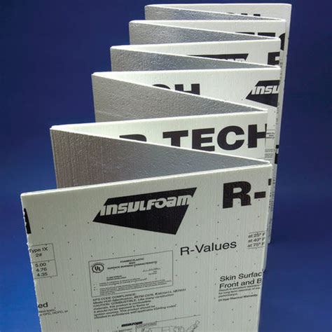 Thermal Insulation R Tech Fanfold Insulfoam Expanded Polystyrene