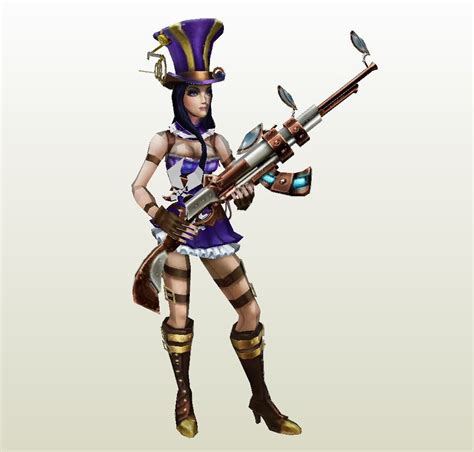 Game League Of Legends Caitlyn Classic Skin Paperzone Vn