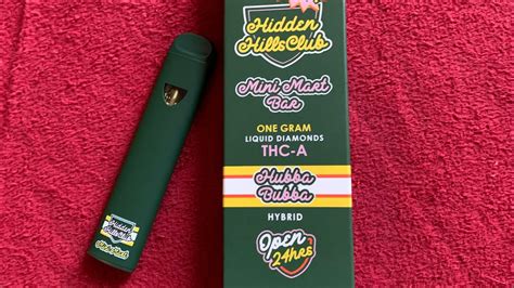 Hidden Hills Mini Mart Bar G Liquid Diamonds Hubba Bubba Hybrid Vape