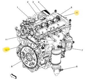 P Camshaft Position Cmp Exhaust Right Rear Bank Timing Over