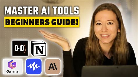 How to Master ALL AI tools for Beginners Tutorial | All-in-One Guide ...