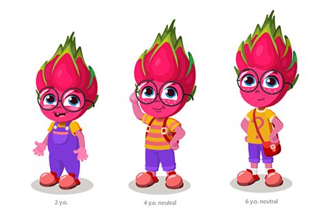 Didi - character design for mobile app :: Behance