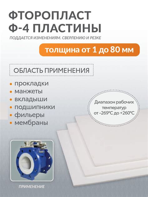 Фторопласт листовой толщина 3мм (30х30см) - купить с доставкой по ...