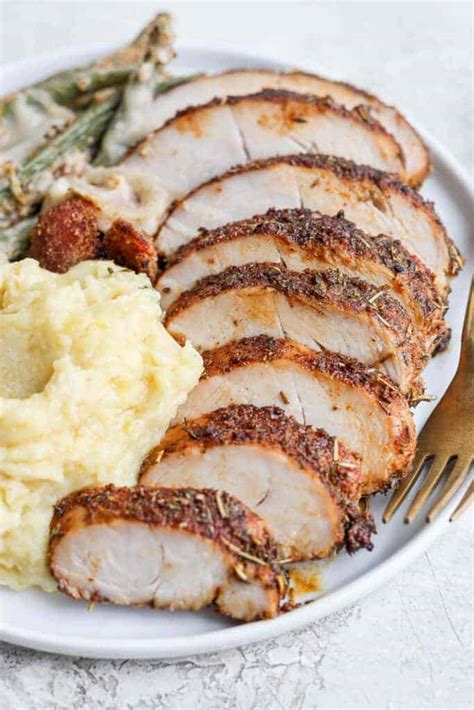 Juicy Roasted Turkey Tenderloin Fit Foodie Finds