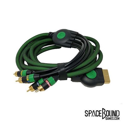 Original Xbox Monster Component Cables Spaceboundgames