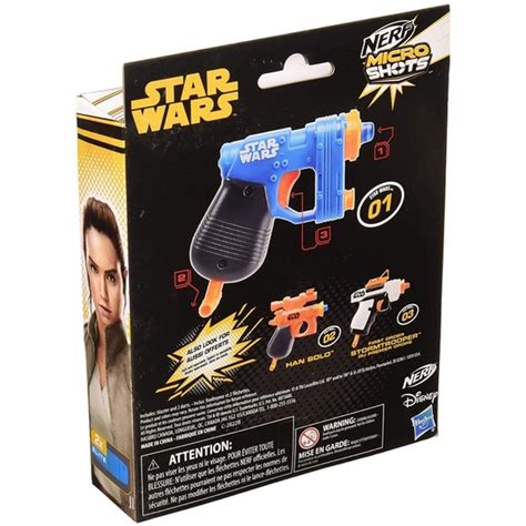 Hasbro Toys New Nerf Microshots Star Wars Rey Island Journey