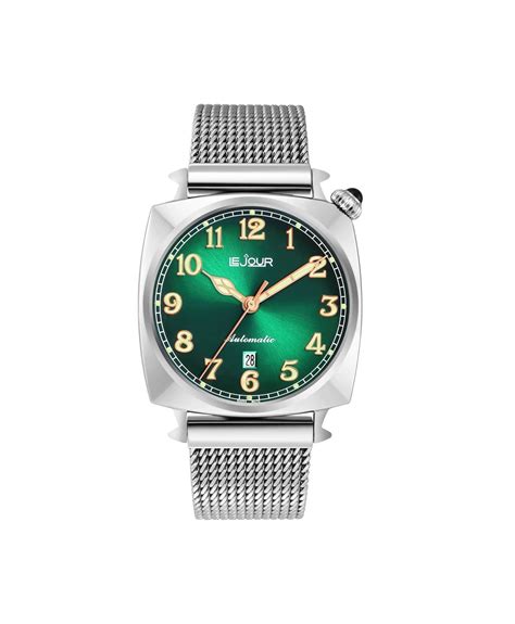 Le Jour Heritage Green Sunray LJ-HR-004 Watch - WatchBandit