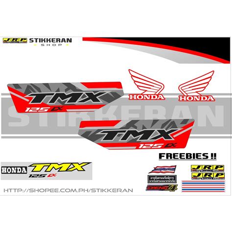 HONDA TMX 125 2021 DECALS Shopee Philippines