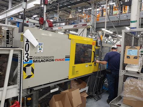 Used Cincinnati Milacron Roboshot 165R 144 Injection Molding Machine