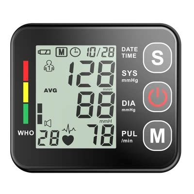 Digital Blood Pressure Monitor Tensiometer Electric Portable