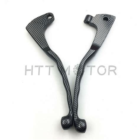 For Yamaha Virago XV 250 535 750 1100 Carbon SKULL LEVERS Controls EBay