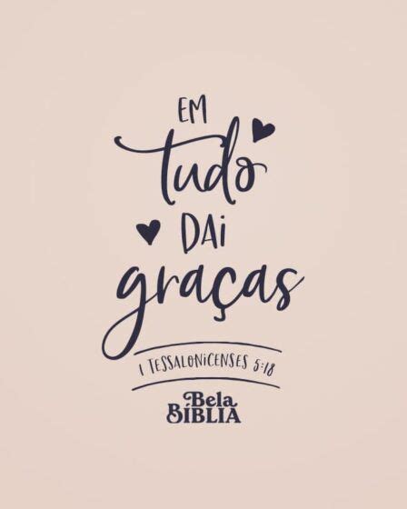 Em Tudo Dai Gra As Cita Es B Blicas Frases Biblicas Curtas Frases