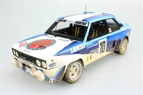 Fiat 131 Abarth Rallye Automobile Monte Carlo 1980 Röhrl