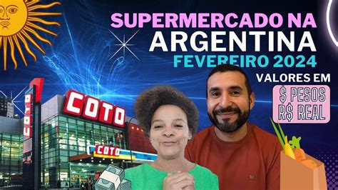 Supermercado Na Argentina Fevereiro O Pre O Da Comida Na