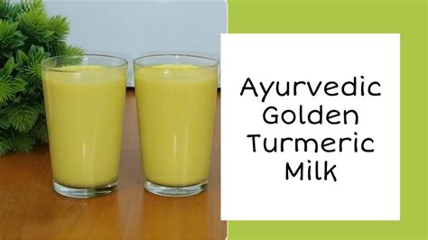 Turmericmilk Ayurvedic Golden Turmeric Milk Immunity Booster Youtube