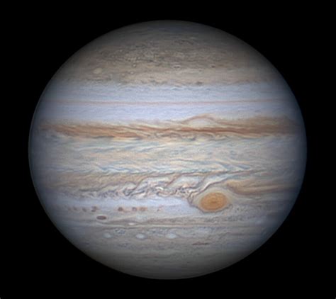 Jupiter with Red Spot - Sky & Telescope - Sky & Telescope