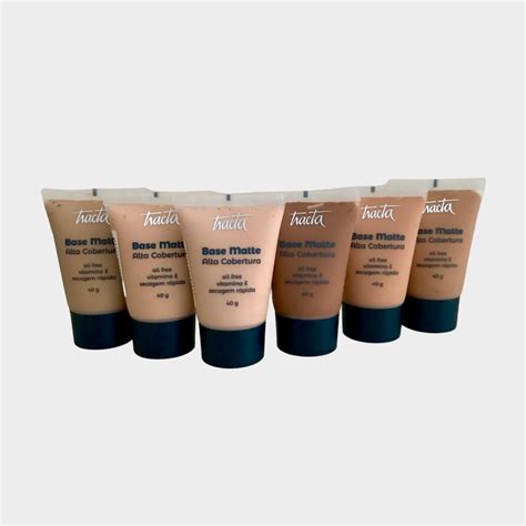 Base Matte Alta Cobertura Tracta Shopee Brasil