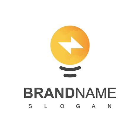 Premium Vector Light Bulb Electric Logo Design Template