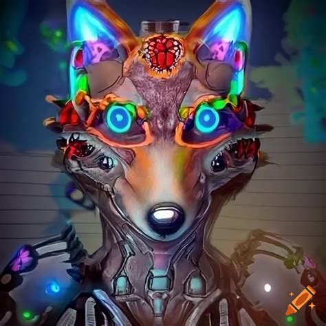 Cyborg Fox Maximum Extreme Hyper Realistic Closeup And Full Body On Craiyon