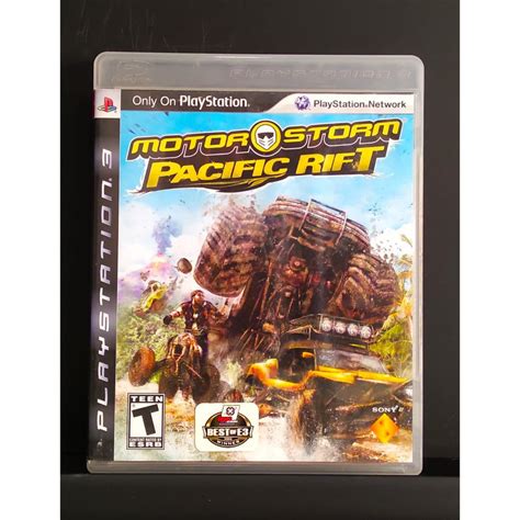 Jogo MotorStorm Pacific Rift PS3 USADO Shopee Brasil