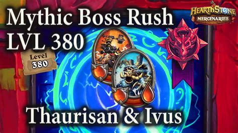 Thaurissan Ivus Week 8 Day 5 LVL 380 Mythic Boss Rush