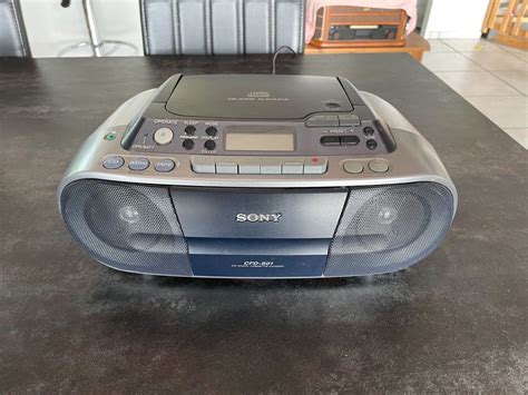 Sony Cfd S01 Cd Radio Cassette Boombox Kaufen Auf Ricardo