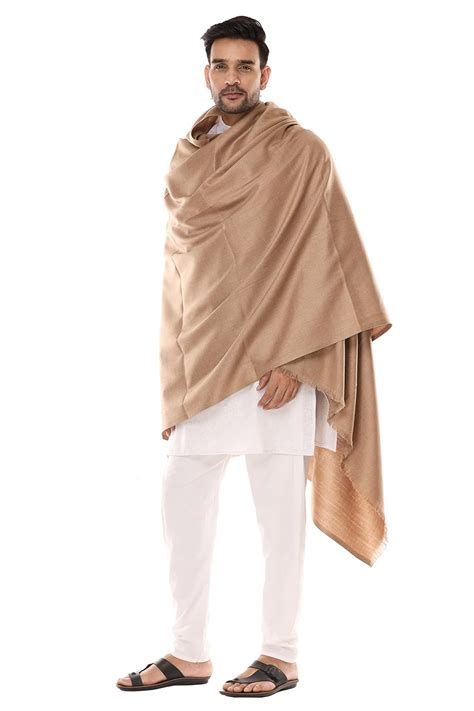 Buy Pisaganj Men S Solid Woollen Dhariwal Lohi Shawl At Amazon In