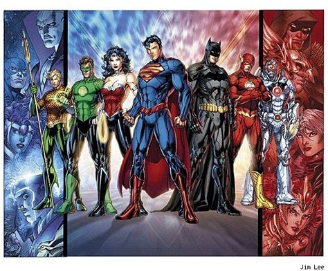 New Jim Lee Promo Art Confirms Complete Justice League Membership