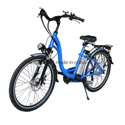 Aluminium Frame Electric Bicycle With 36V250W Motor And 36V10ah Lithium