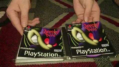 Nostalgamer Unboxes Jersey Devil On Sony Playstation 1 UK PAL System