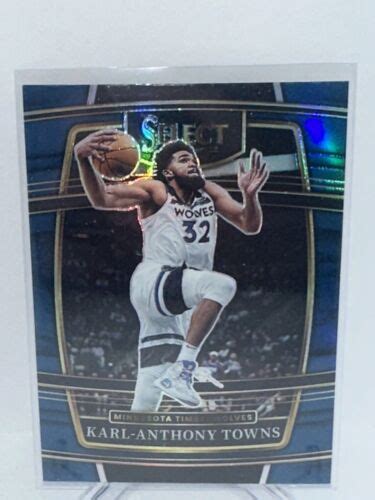 2021 22 Panini Select Concourse Retail Blue Holo Prizm 10 Karl Anthony