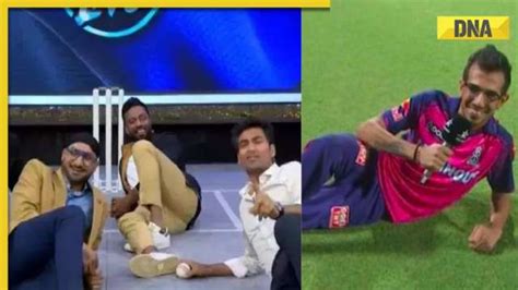 Watch Ex India Stars Recreate Yuzvendra Chahal S Iconic Pose After He