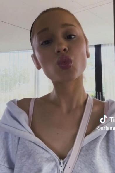 Ariana Grande Addresses Fans Concern Over Her Body Via Tiktok