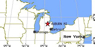 Auburn, Michigan (MI) ~ population data, races, housing & economy