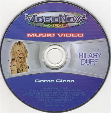 VideoNow Color Hilary Duff Come Clean : Free Download, Borrow, and ...