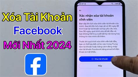 Cách Xóa Tài Khoản Facebook 2024 Hướng Dẫn Chi Tiết và Hiệu Quả