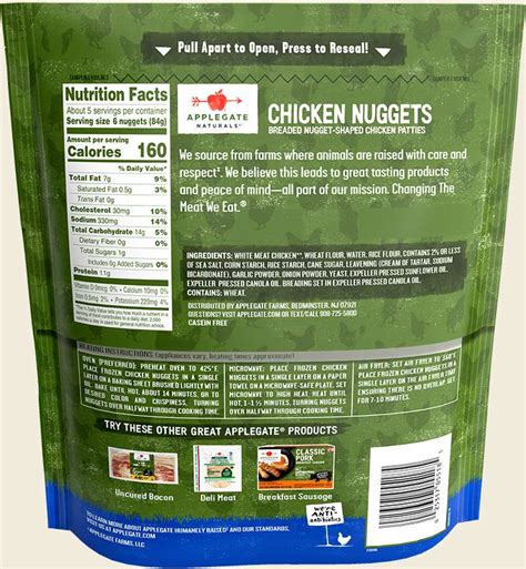 products breaded chicken natural chicken nuggets   family size