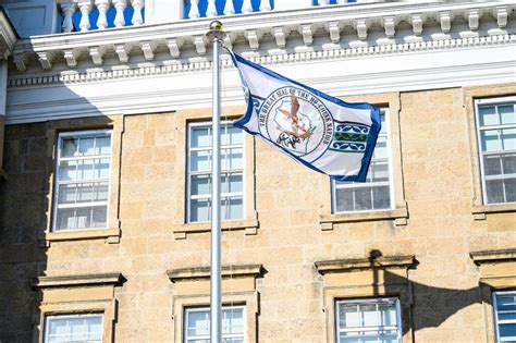 Ho-Chunk Nation flag flies on campus this week