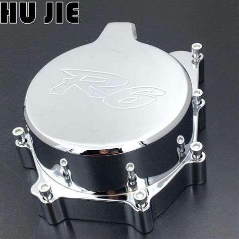 Motorcycle Aluminum Crankcase Engine Stator Cover For Yamaha Yzf R Yzf