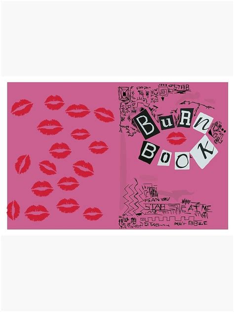 Mean girls burn book hardcover journal by bridgetlynnc – Artofit