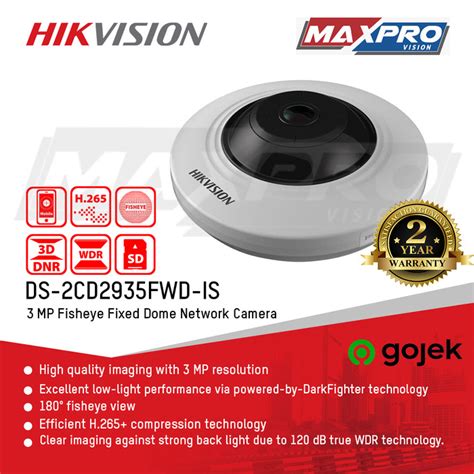 Jual IP CAMERA HIKVISION DS 2CD2935FWD IS Jakarta Barat Maxpro