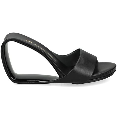 United Nude Women S Wedge Sandals Mobius Hi Negro