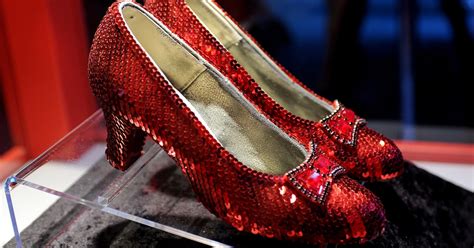 1 Million Reward Up For Return Of Stolen Wizard Of Oz Ruby Slippers