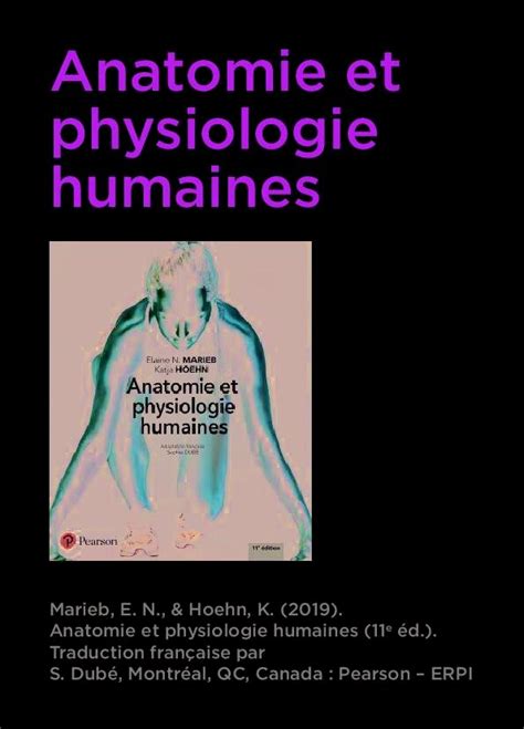 PDF anatomie et physiologie humaines HESAV Haute École de