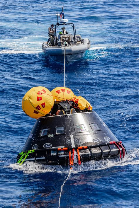 Mission Successful NASA And DoD Ace First Recovery Test For Artemis II