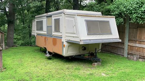 1973 Apache Ramada Camper Rescue Hard Side Pop Up Camper Video 1